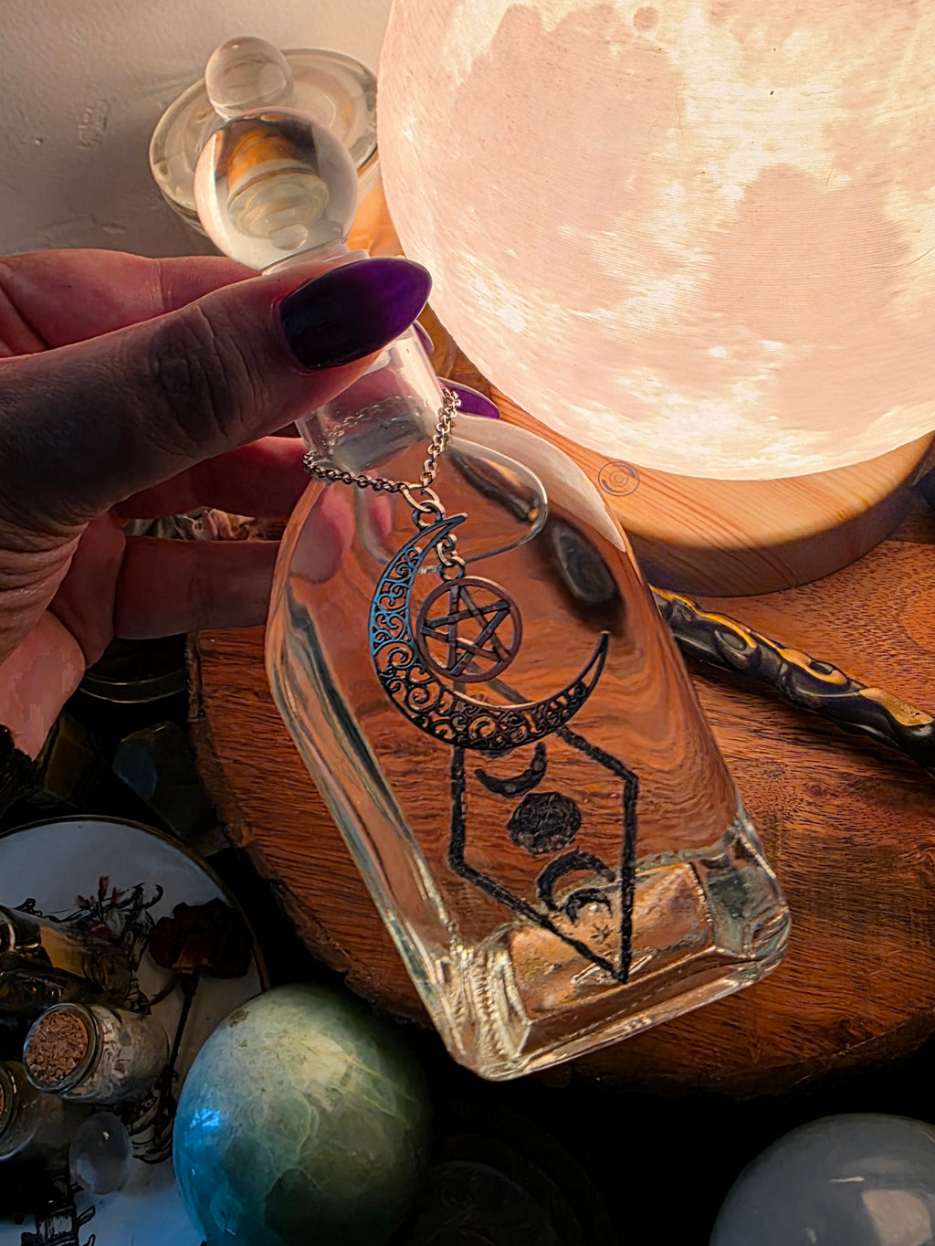 Handcrafted Moon Water Jar