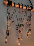Batty Bone & Crystal Wall Hanging