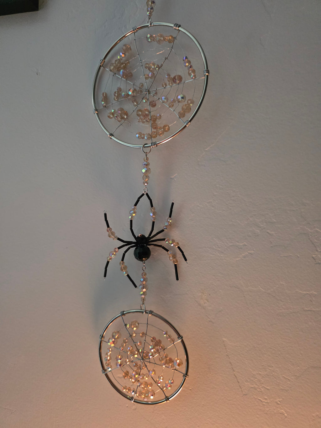Handmade Spider Web Suncatchers