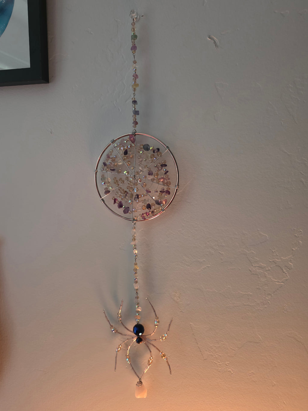 Handmade Spider Web Suncatchers
